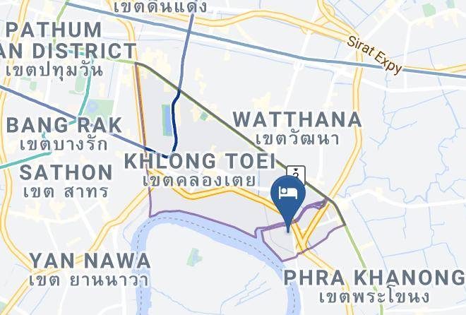 Ibis Styles Bangkok Sukhumvit 50 Map - Bangkok City - Phra Nakhon
