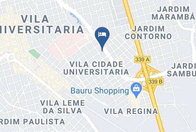 Bauru - Hotel Nacional Inn Bauru Maps