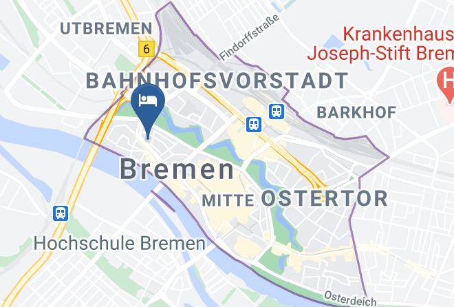 Stadt Bremen - B&B Hotel Bremen Altstadt Maps
