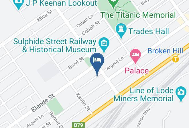 Broken Hill - Ibis Styles Broken Hill Hotel Maps