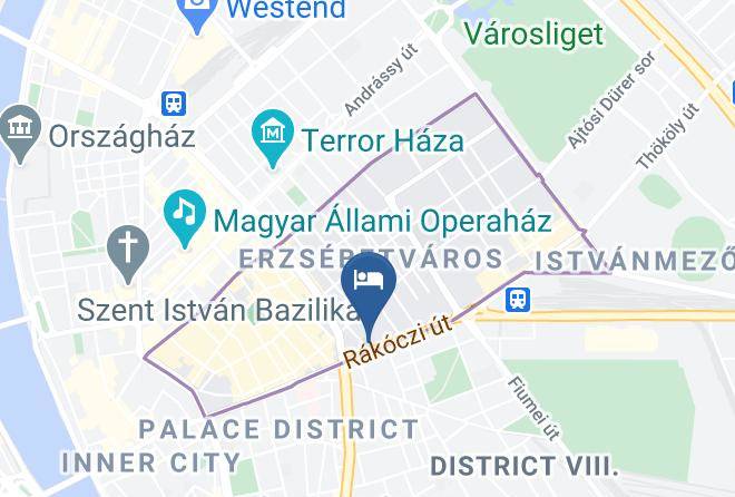 Budapest Erzsebetvaros - Ibis Styles Budapest Center Maps