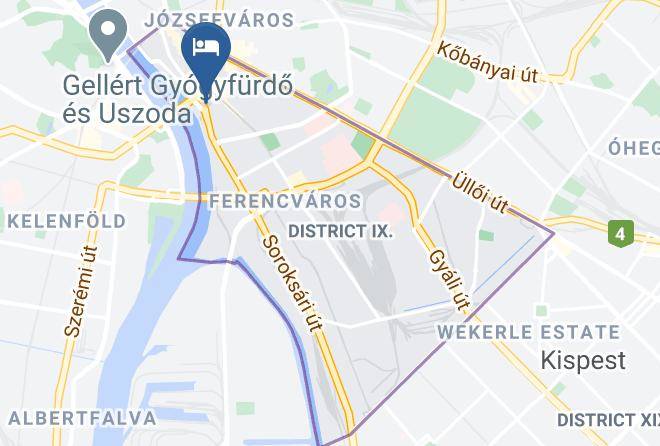 Budapest 9 Kerulet - Ibis Styles Budapest City Maps