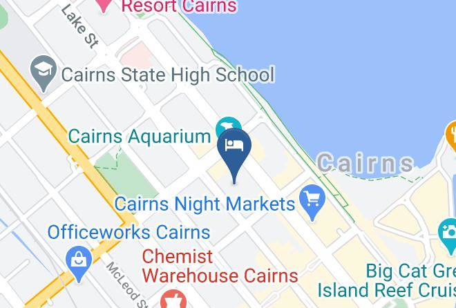 Cairns - Novotel Cairns Oasis Resort Maps