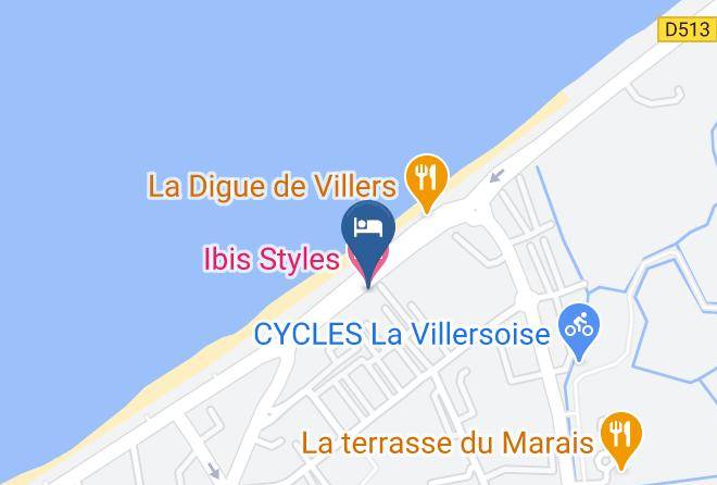Calvados - Ibis Styles Ouistreham Hotel Maps