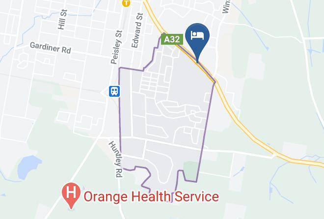 Orange - Ibis Styles Orange Maps