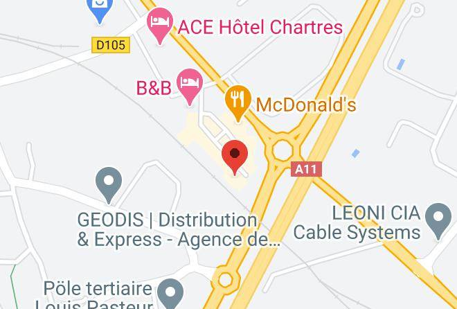 Eure Et Loir - Ibis Styles Chartres Maps