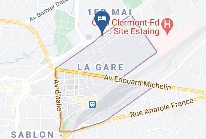 Puy De Dome - Novotel Suites Clermont Ferrand Polydome Maps