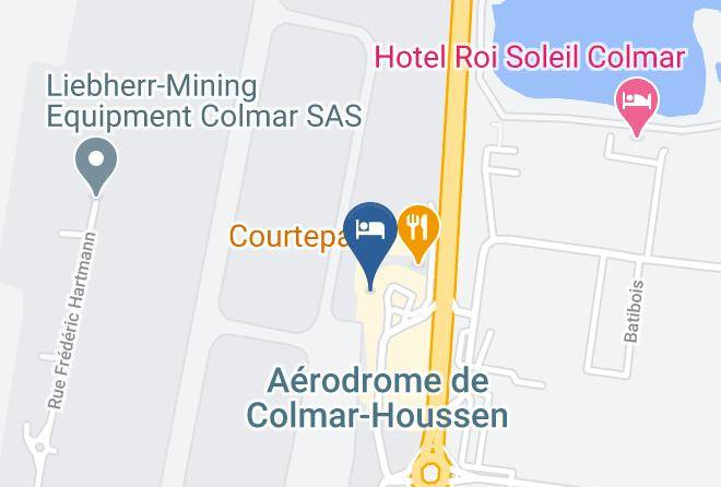 Haut Rhin - Ibis Styles Colmar Nord Maps