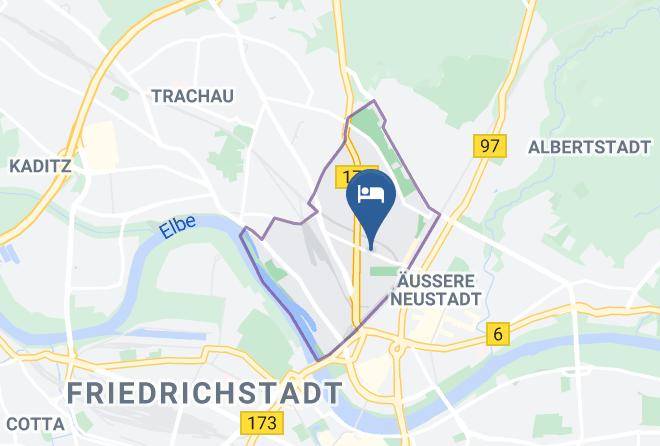 Dresden - Ibis Styles Dresden Neustadt Maps