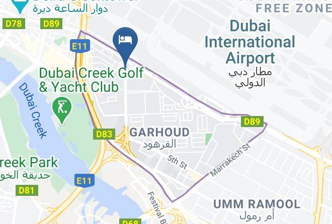 Dubai - Ibis Styles Dubai Airport Hotel Maps