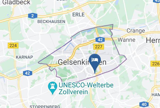 Gelsenkirchen - Ibis Styles Gelsenkirchen Maps