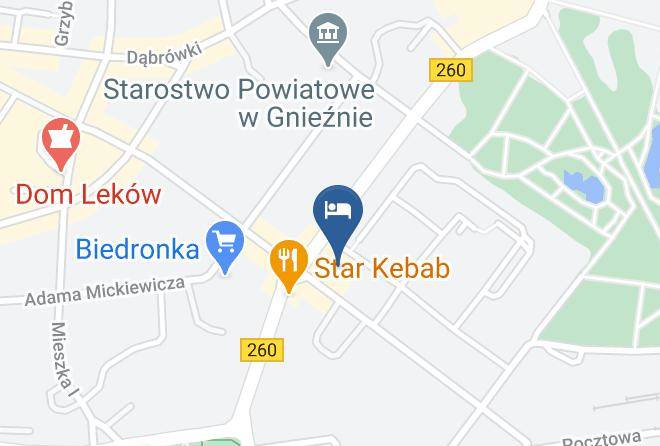 Gnieznienski - Ibis Styles Gniezno Maps