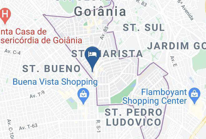 Goiania - Ibis Styles Goiania Marista Maps
