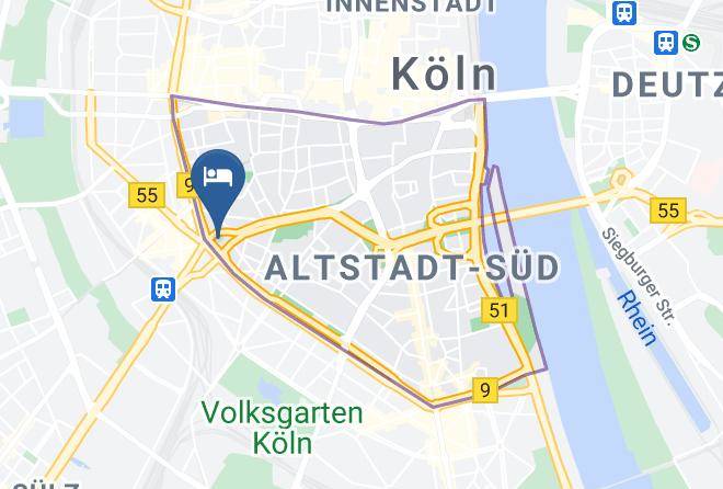 Cologne - Nuno Hotel Koeln Maps