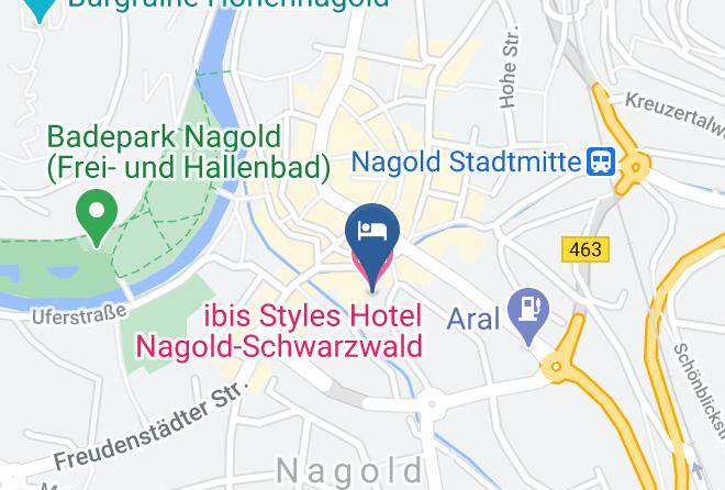 Calw - Ibis Styles Hotel Nagold Schwarzwald Maps
