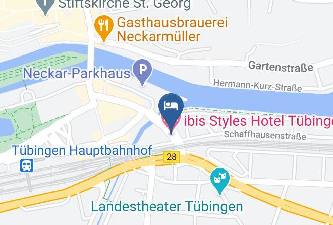 Tubingen - Ibis Styles Hotel Tubingen Maps