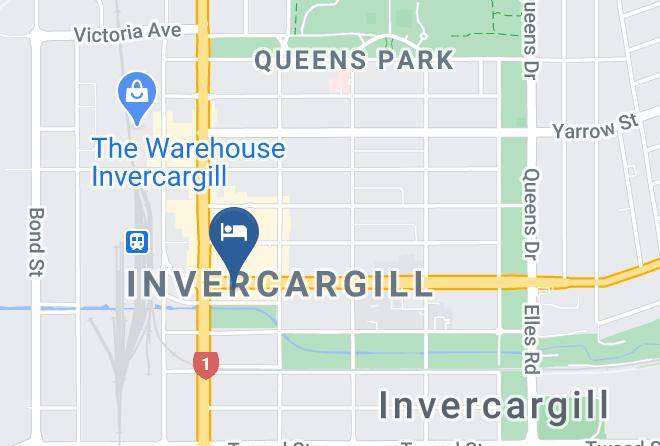 Invercargill - Ibis Styles Invercargill Maps