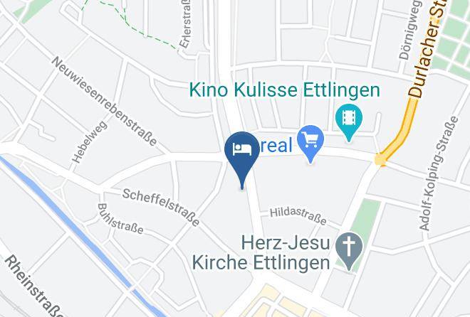Karlsruhe - Ibis Styles Karlsruhe Ettlingen Maps