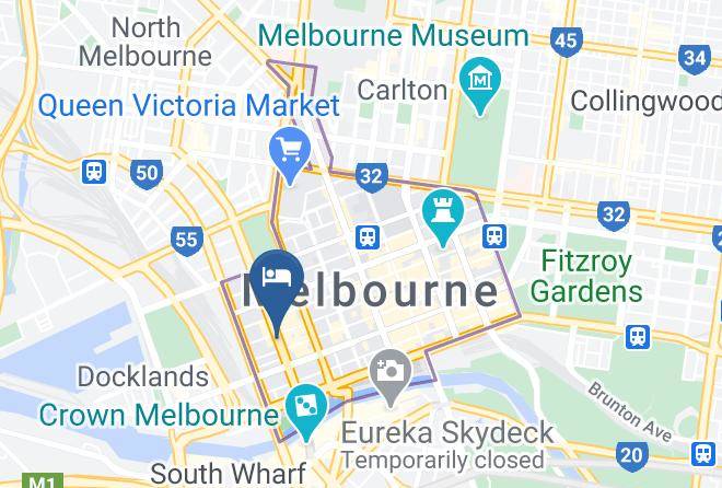 Melbourne - Ibis Styles Kingsgate Maps
