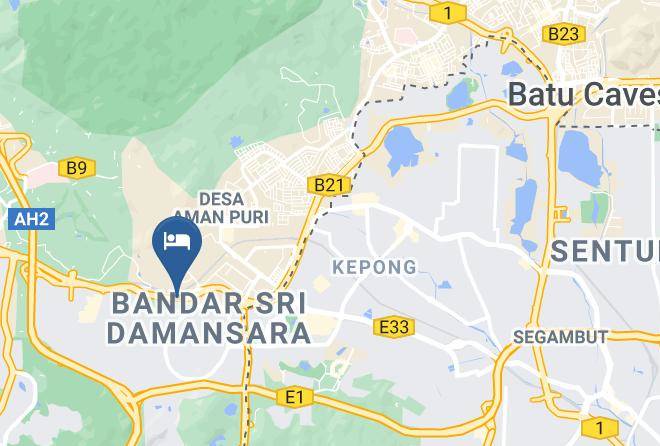 Petaling - Ibis Styles Kuala Lumpur Sri Damansara Maps