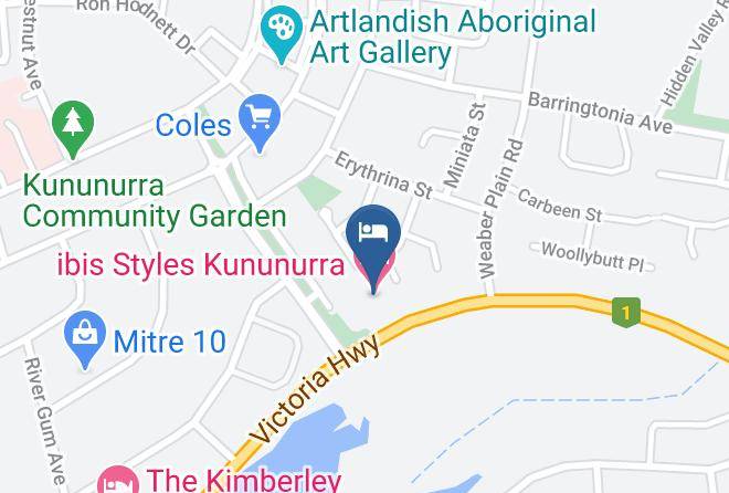 Wyndham East Kimberley - The Cambridge Kununurra Maps