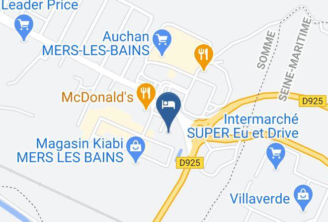 Seine Maritime - Ibis Styles Le Treport Mers Les Bains Maps