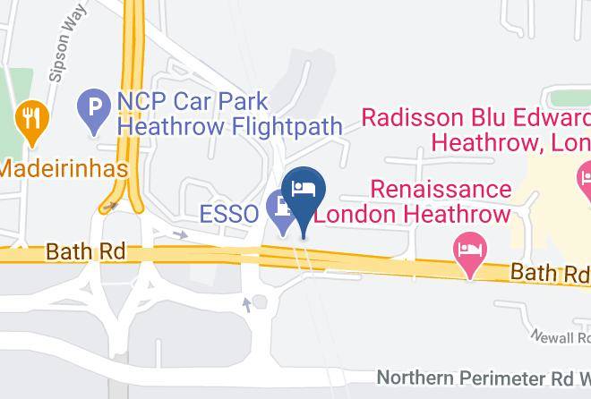 London - Ibis Styles London Heathrow Airport Maps