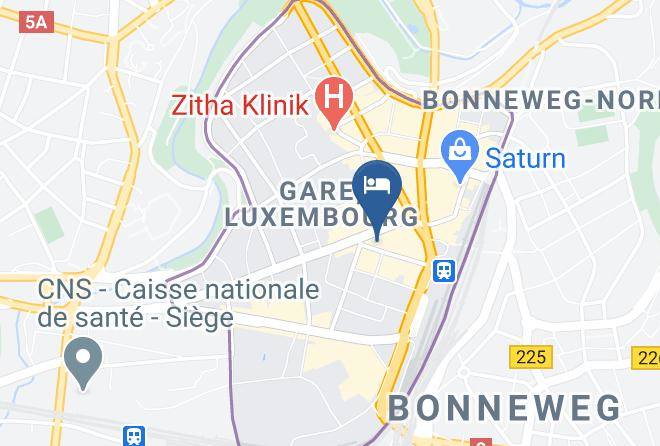 Luxembourg Gare - Ibis Styles Luxembourg Centre Gare Maps