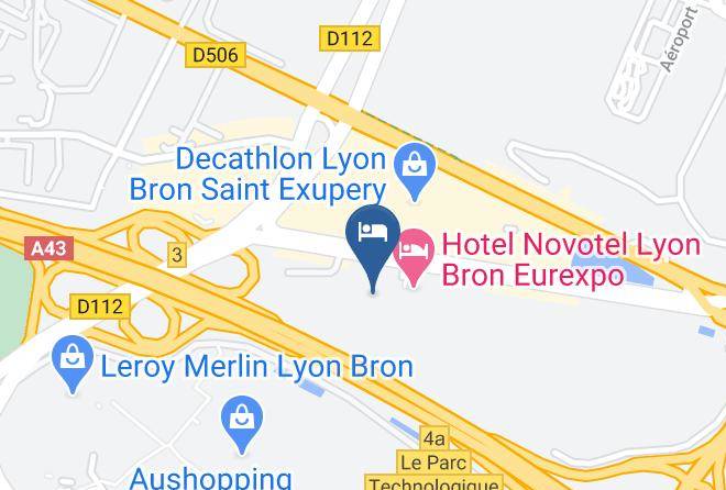 Rhone - Ibis Styles Lyon Bron Eurexpo Maps