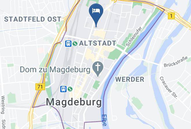 Magdeburg - Ibis Styles Magdeburg Maps