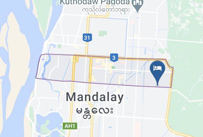 Mahaaungmye - Ibis Styles Mandalay Centre Maps