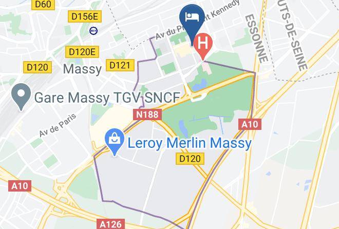 Essonne - Ibis Styles Massy Opera Maps