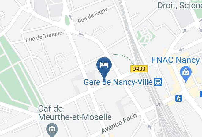 Meurthe Et Moselle - Ibis Styles Nancy Centre Gare Maps