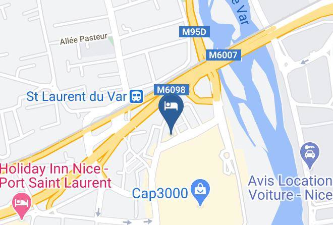 Maritime Alps - Ibis Styles Nice Cap 3000 Aeroport Maps