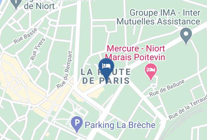 Deux Sevres - Ibis Styles Niort Centre Maps