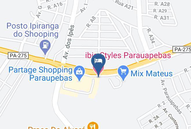 Parauapebas - Ibis Styles Parauapebas Maps
