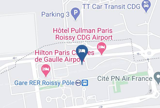 Seine St Denis - Ibis Styles Paris Charles De Gaulle Airport Maps