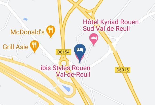 Eure - Ibis Styles Rouen Val De Reuil Maps
