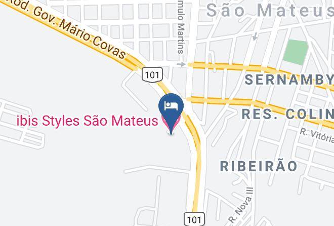 Sao Mateus - Ibis Styles Sao Mateus Maps