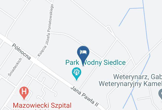 Siedlce - Ibis Styles Siedlce Maps