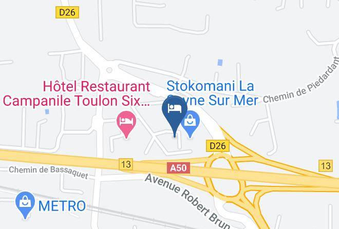 Var - Ibis Styles Toulon La Seyne Sur Mer Maps
