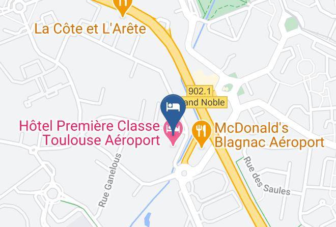 Haute Garonne - Ibis Styles Toulouse Blagnac Aeroport Maps
