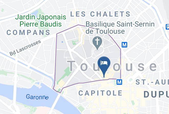 Haute Garonne - Ibis Styles Toulouse Centre Capitole Maps