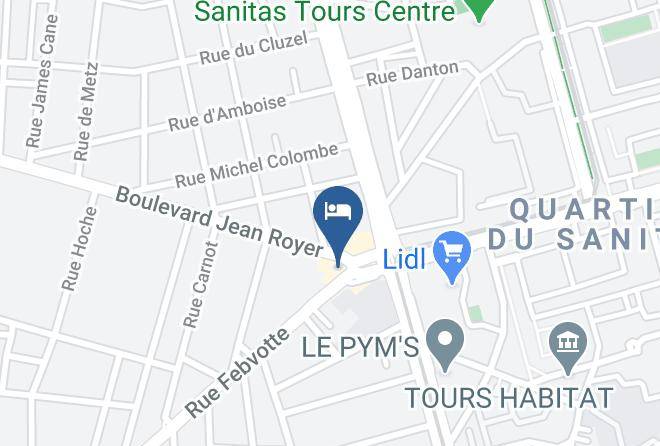 Indre Et Loire - Ibis Styles Tours Centre Maps