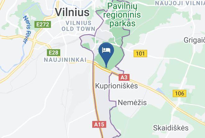 Vilnius - Ibis Styles Vilnius Maps