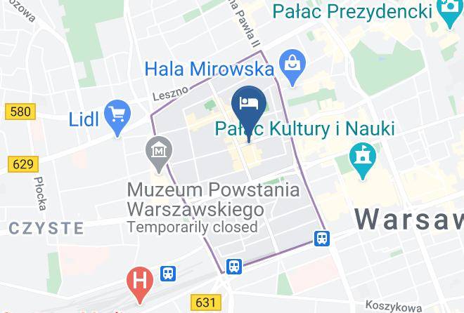 Warsaw - Ibis Styles Warszawa City Maps