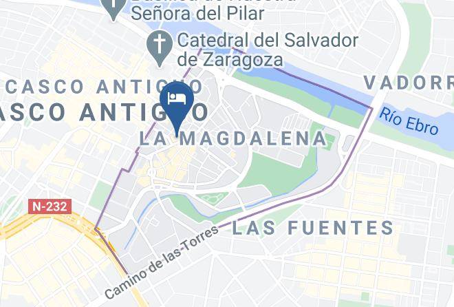 Ibis Styles Zaragoza Ramiro I Map