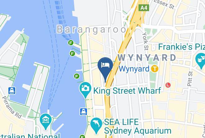 Ibis Sydney Barangaroo Map