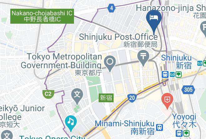 Ibis Tokyo Shinjuku Map