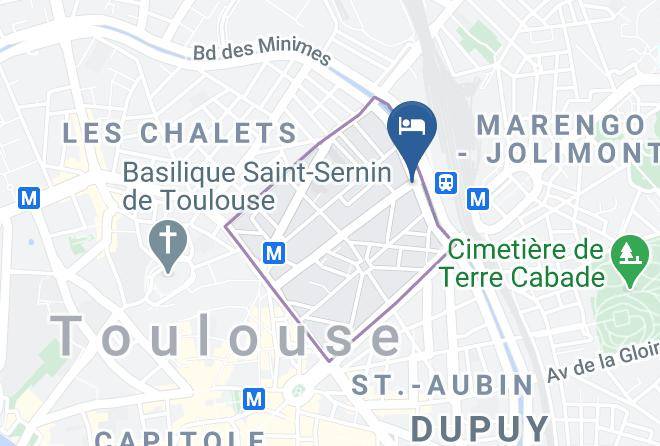 Haute Garonne - Ibis Toulouse Gare Matabiau Maps